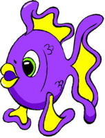 purple fish